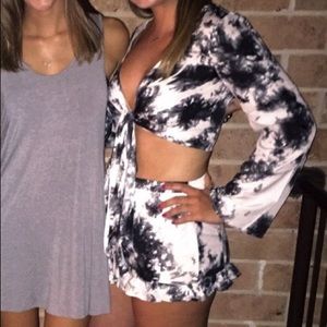 Two piece tie dye set